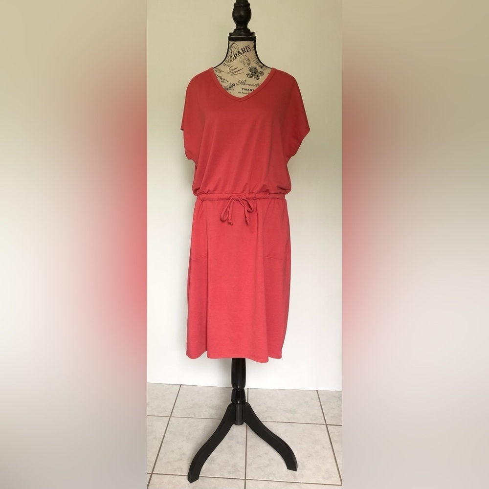 32° Cool Dress, burnt orange, large